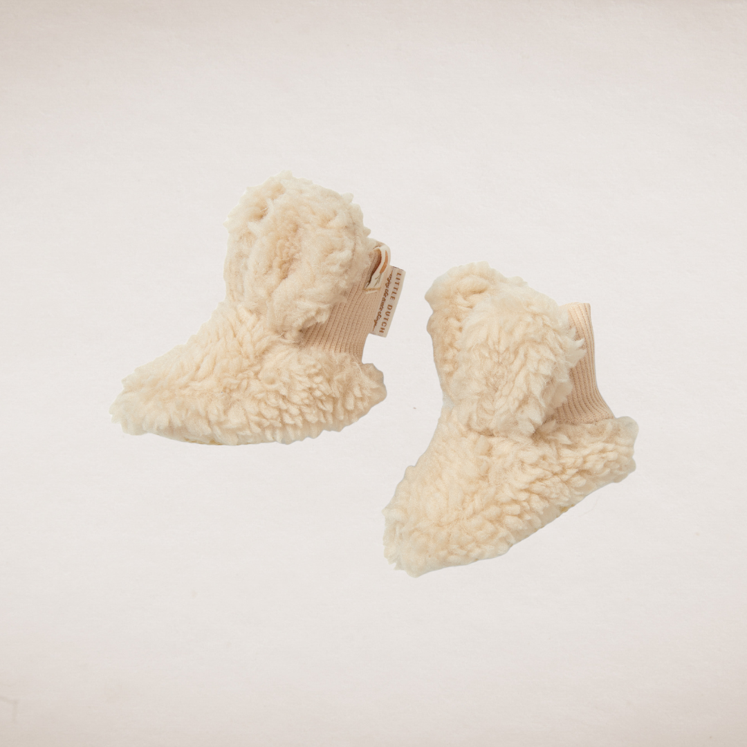 Teddy Booties - Sand