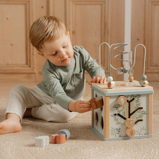 Little Dutch Activity Cube - Forest Friends