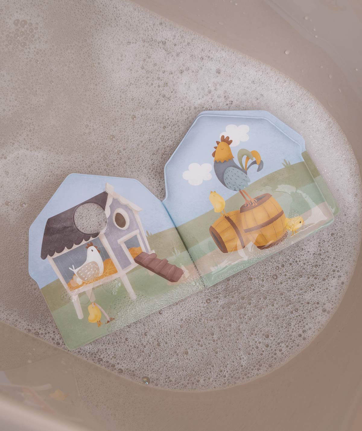 Little Dutch bath book - farm